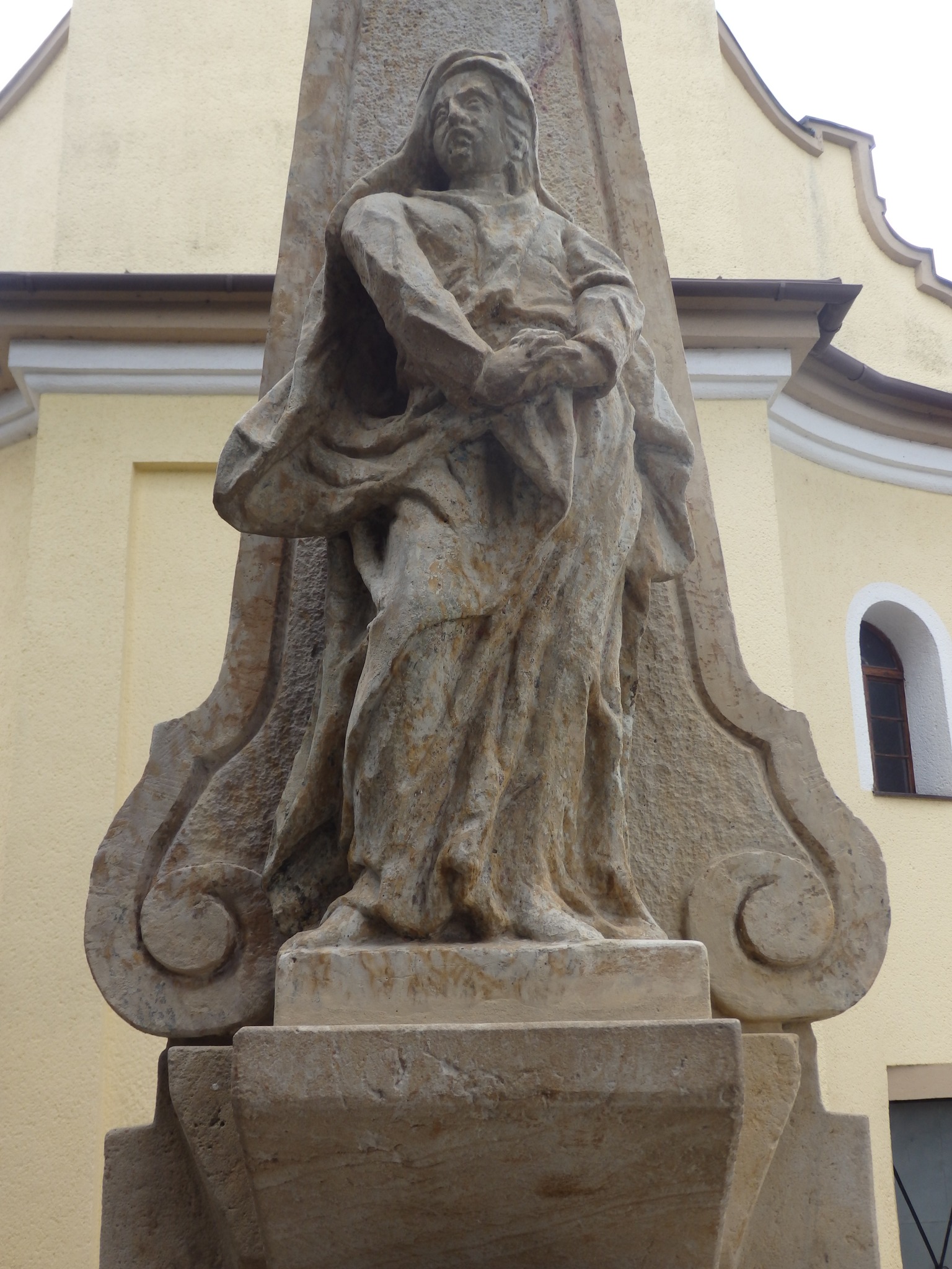 Lutín-Třebčín kříž