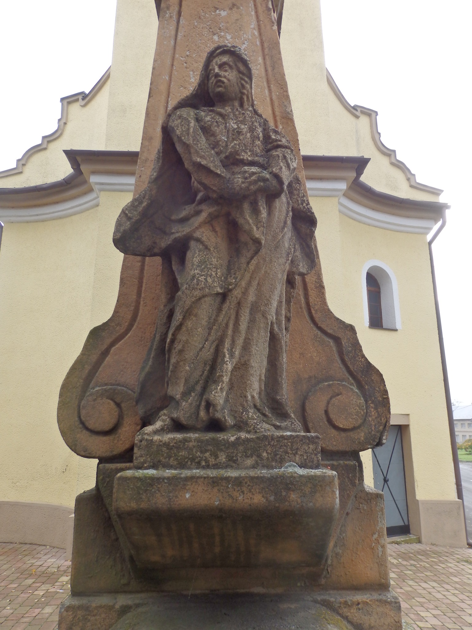 Lutín-Třebčín kříž
