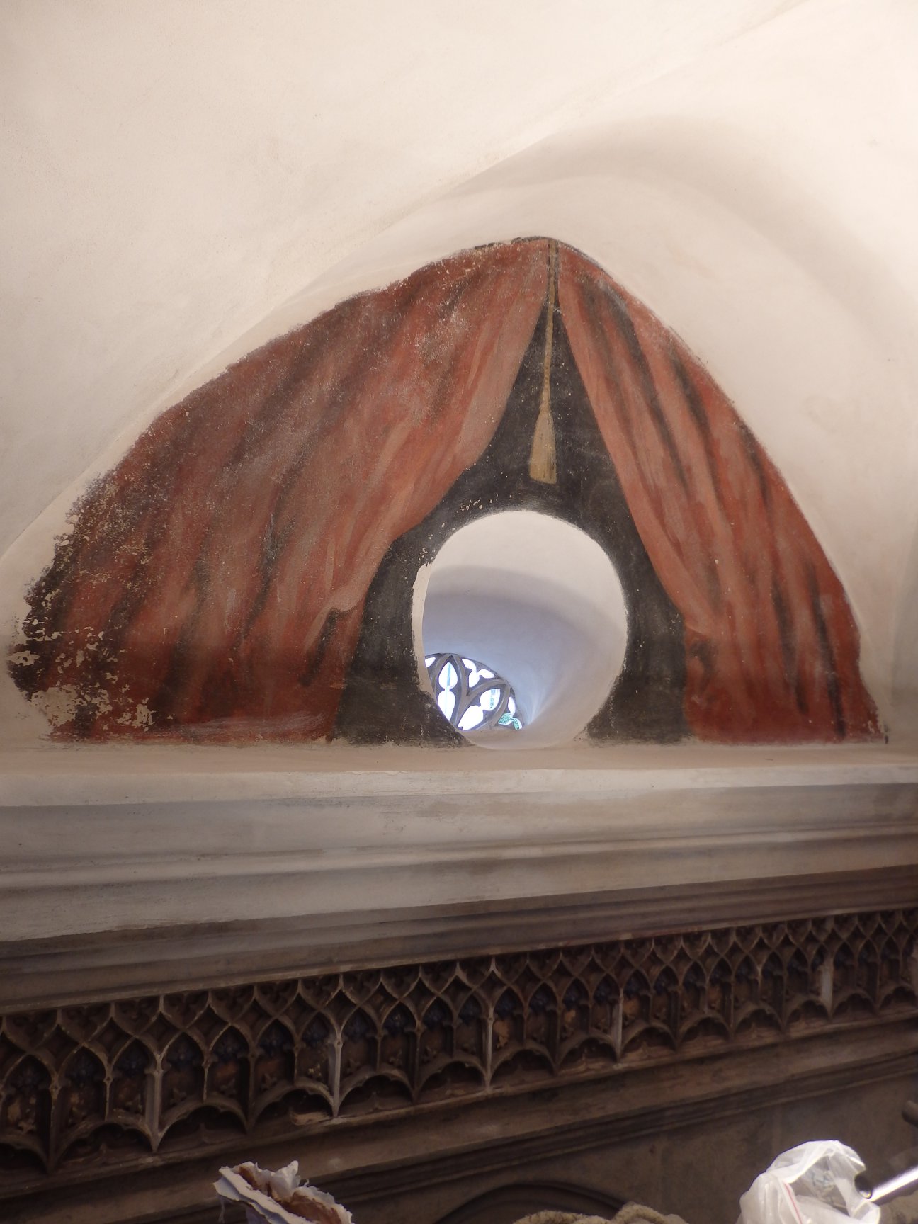 Medlov hrobka rodiny Fogel-Coufal — průběh