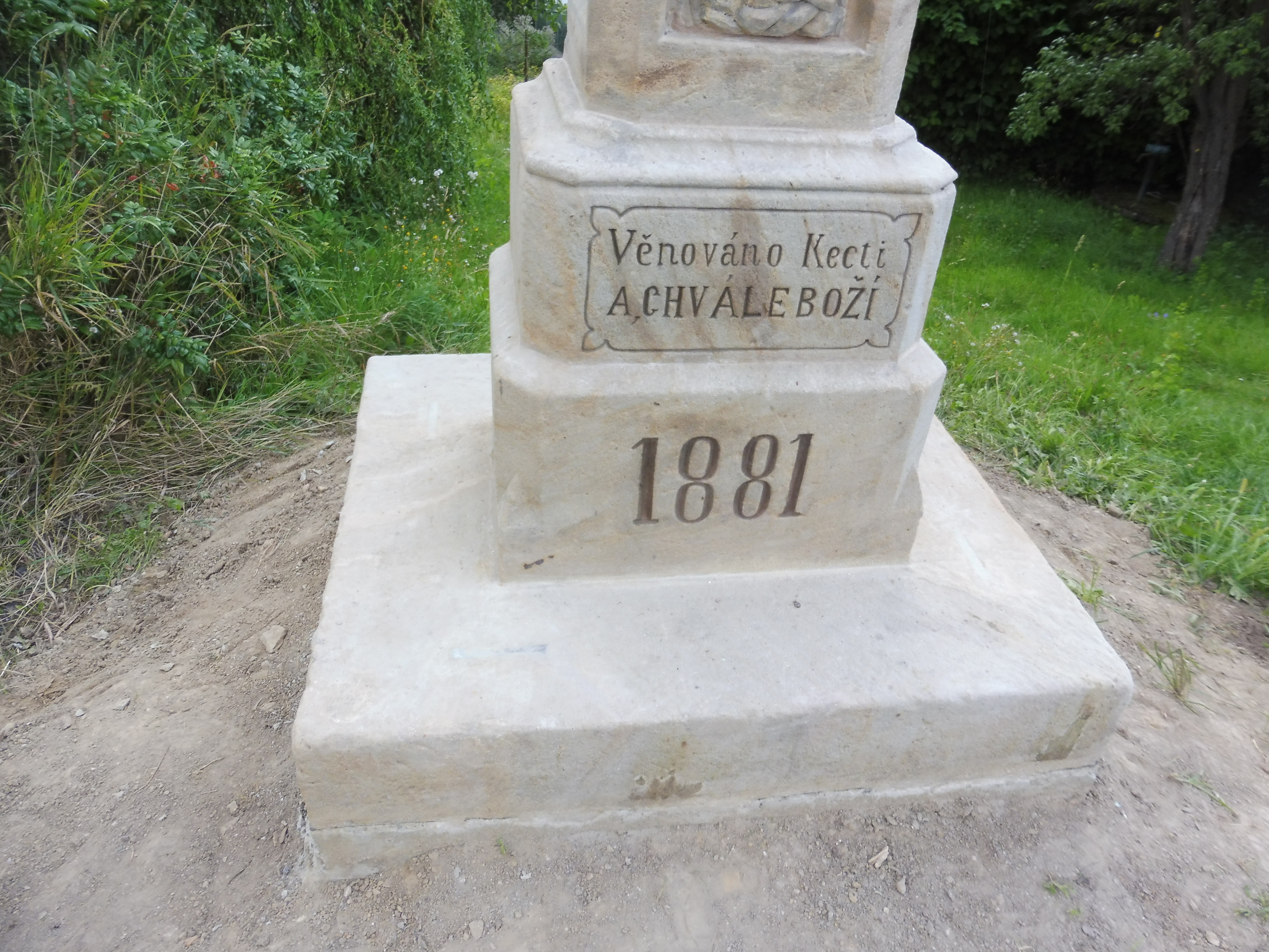 Litinový kříž, 1881