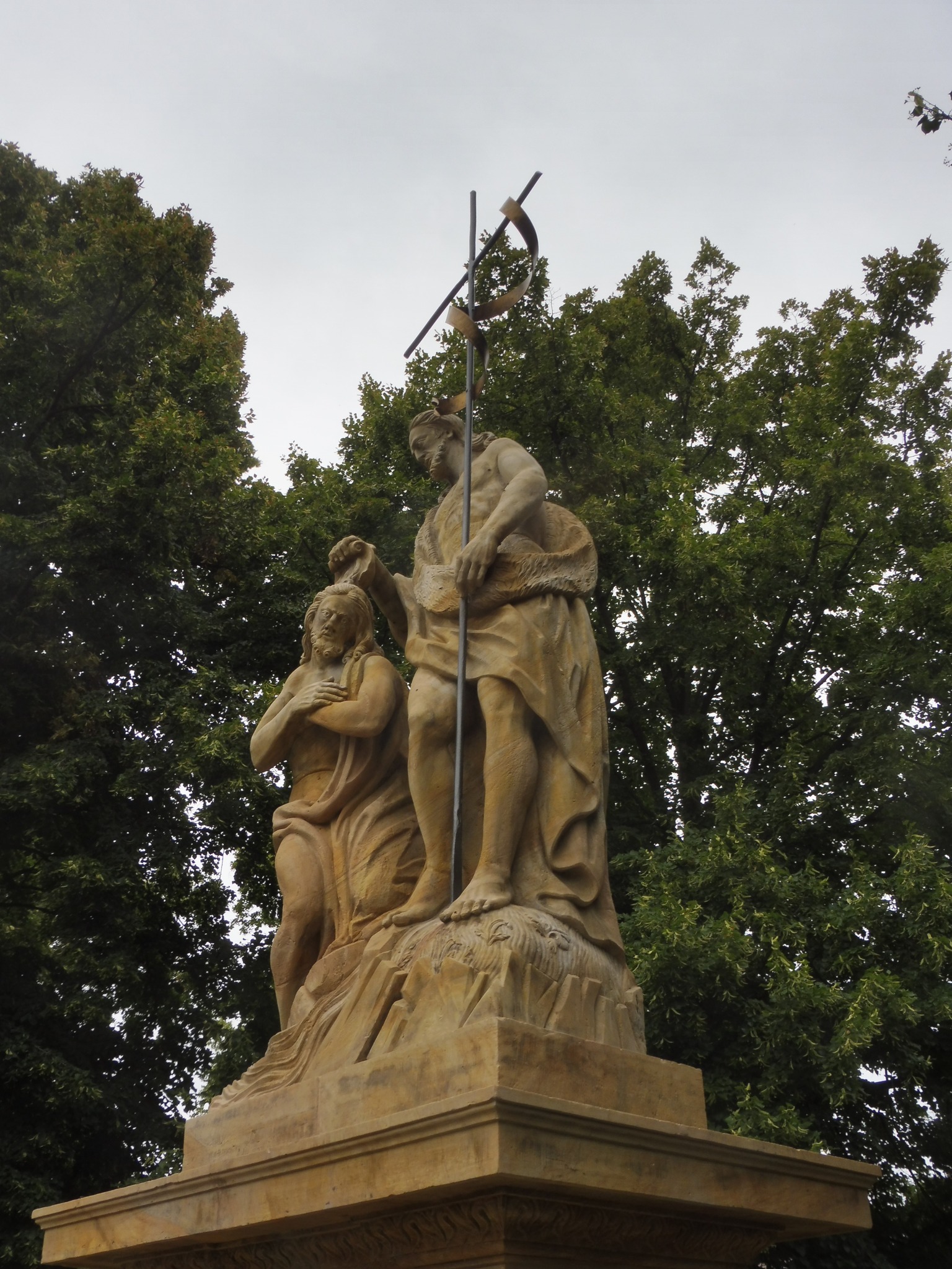 Věrovany sousoší sv. Jana Křtitele