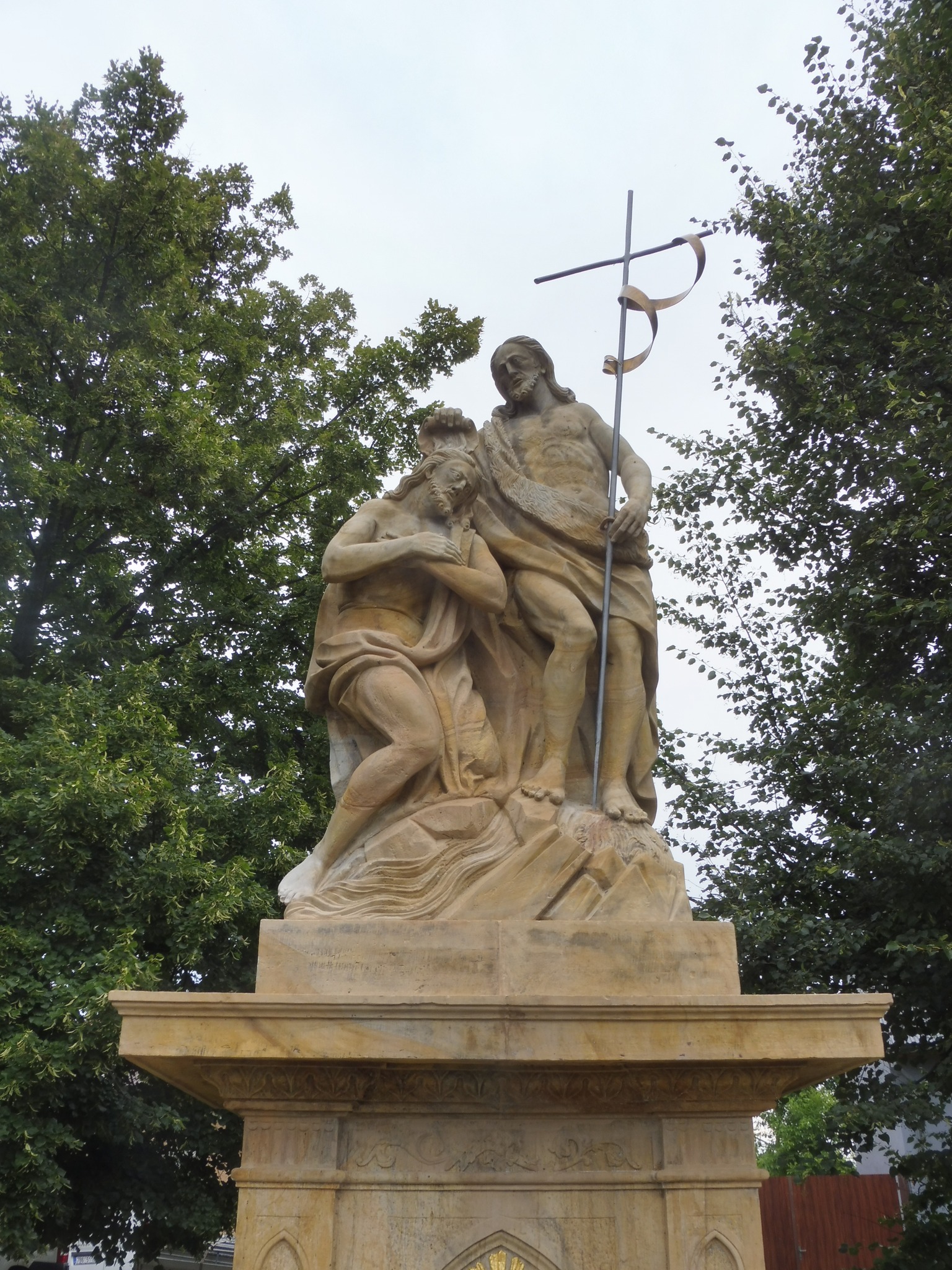Věrovany sousoší sv. Jana Křtitele