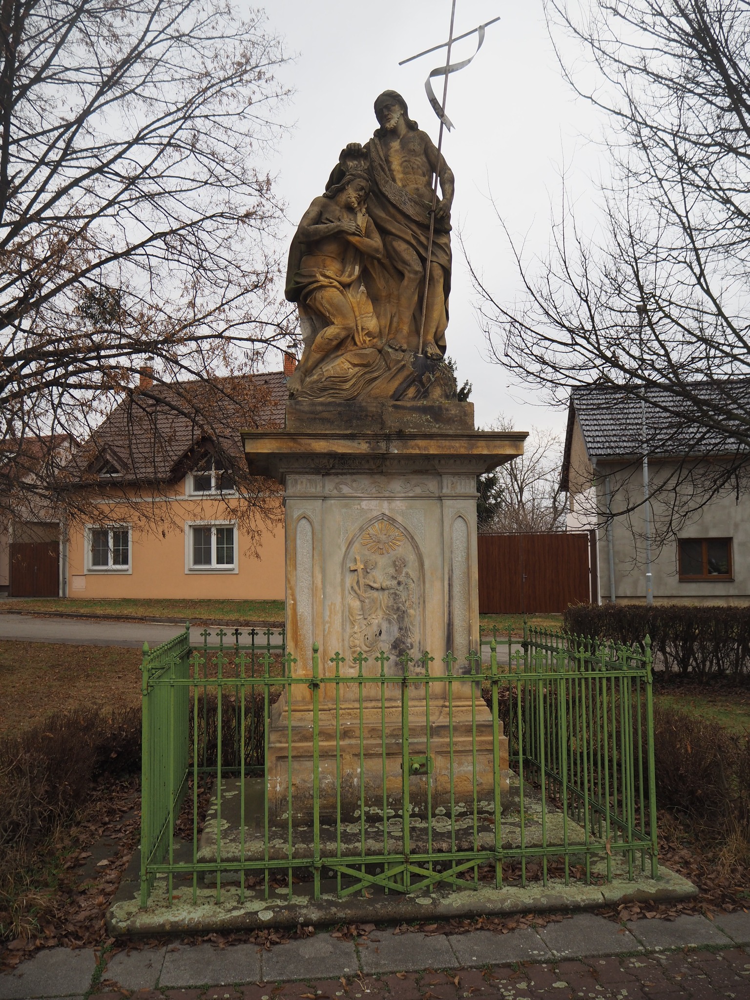 Věrovany sousoší sv. Jana Křtitele