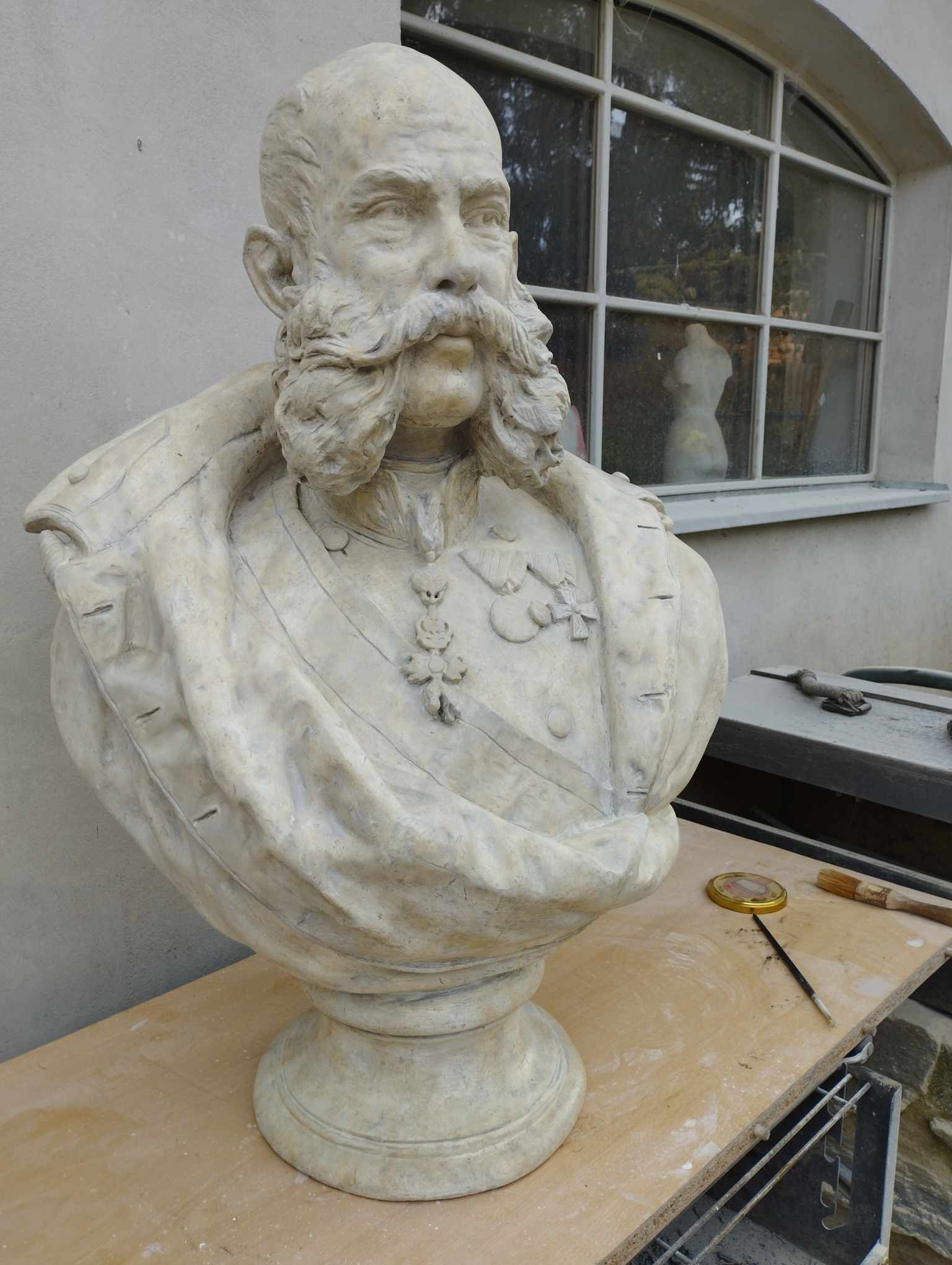 Medlov bysta Františka Josefa I.