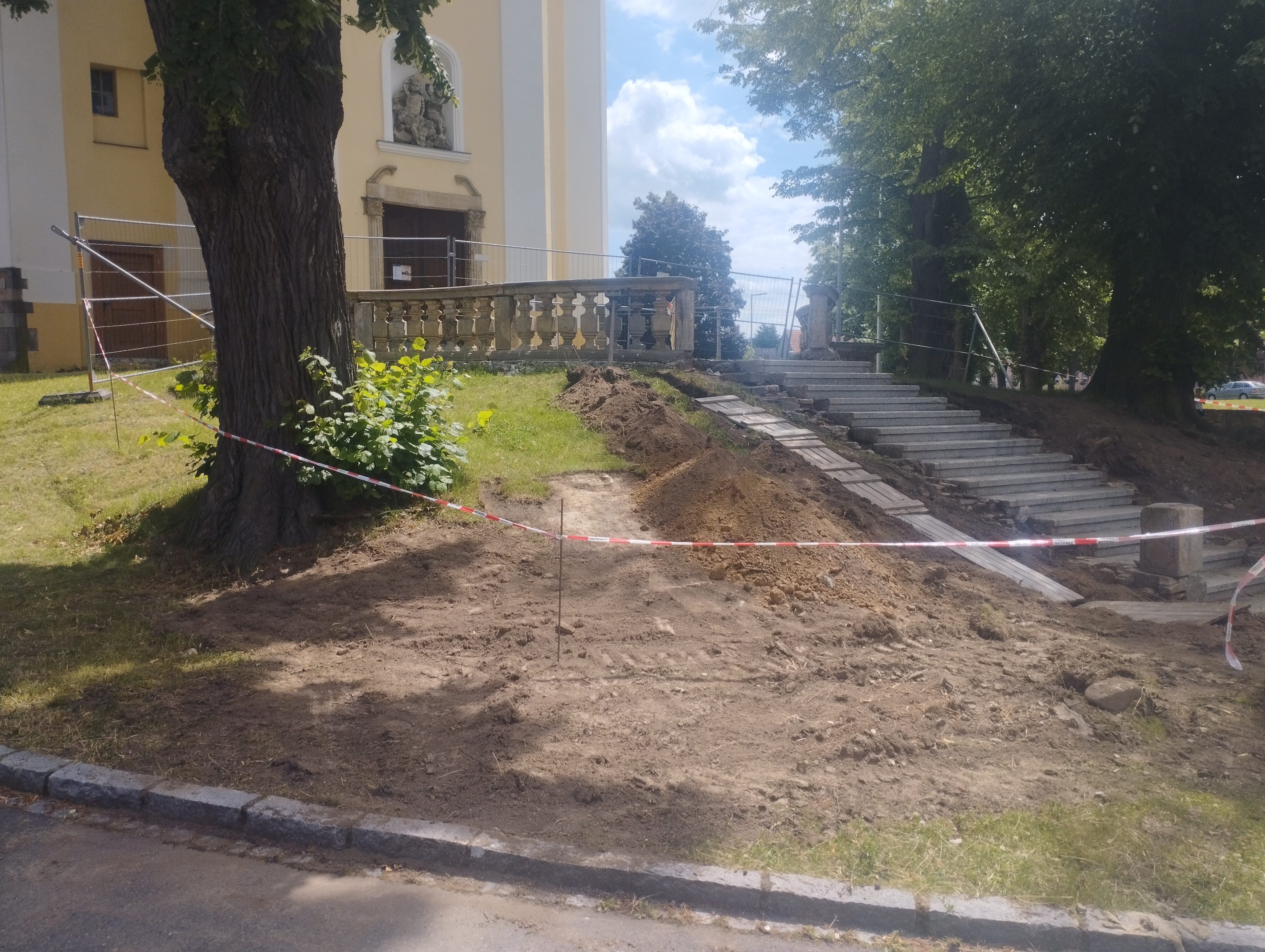 Dolany sv. Roch — průběh