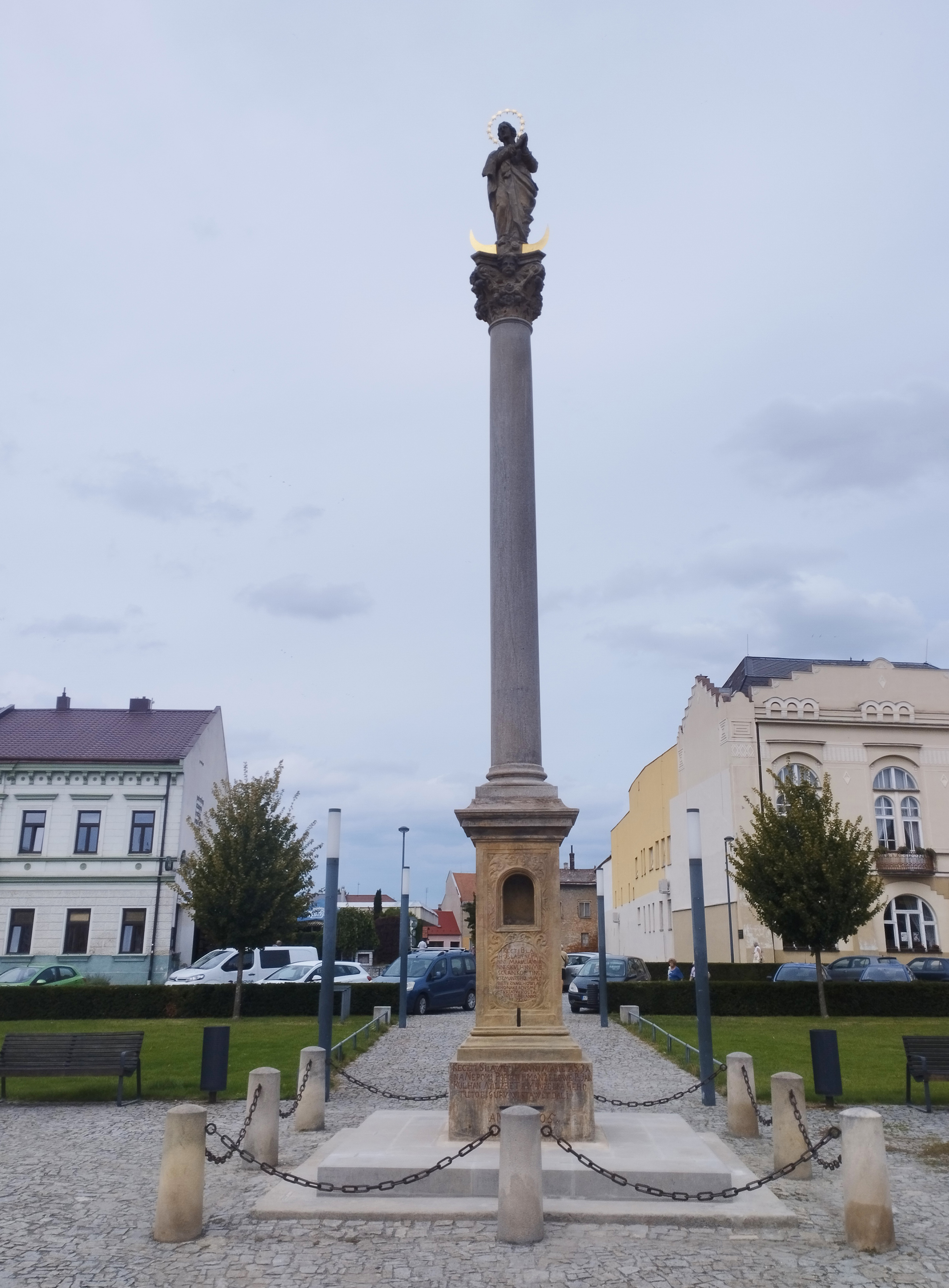 Kojetín Morový sloup — po