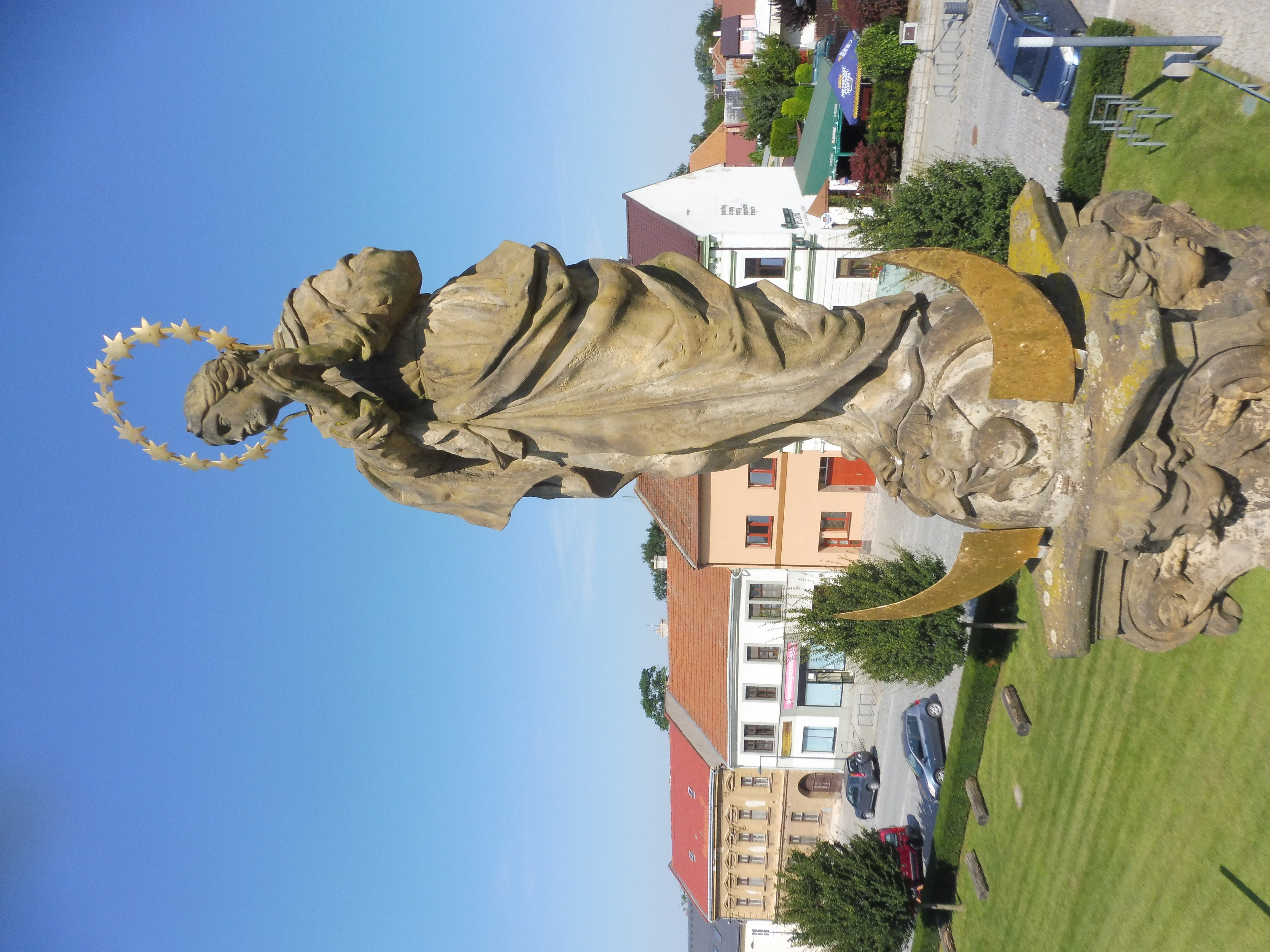 Kojetín Morový sloup — před